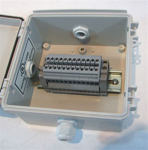 rackatier junction box|electrical splice box with terminals.